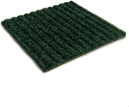 KOECKRITZ Heavy Duty Durable All Weather Indoor/Outdoor Non Slip Entrance Mat Rugs and Runners for Office Business Building Home Garage Front Door (3' x 19', Green)