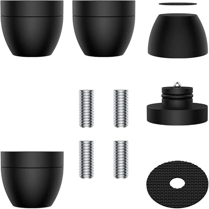 Audiocrast 4X HiFi Speaker Spikes Stand Feet Pads 30x33mm Isolation Feet