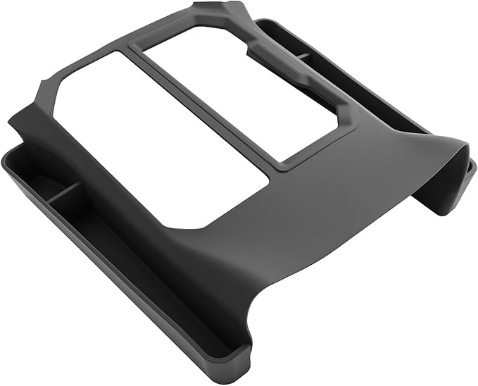SKTU 2PCS for 2026 Toyota RAV4 Center Console Mat for 2026+ Toyota RAV4 (LE/SE/XLE Premium/Woodland/XSE/Limited) Non-Slip Console Pad & Gear Shift Panel 2026 RAV4 Accessories Side Storage Box