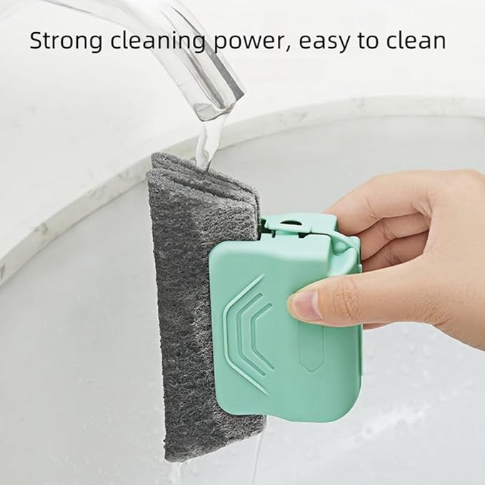 Magic Window Track Cleaner, 2024 Upgraded Window Groove Cleaning Brush Tools Set, Hand-held Window Track Cleaner Brushes Tools Set for Window lides Gaps Tile Lines Shutter Car Vents (Colorful 3PCS)