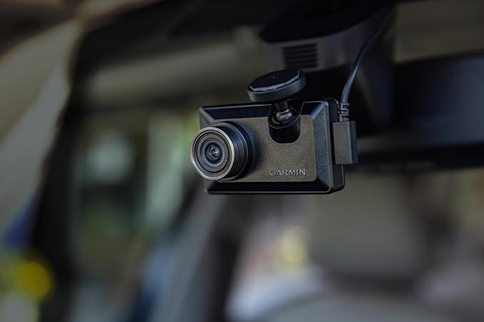 Garmin Dash Cam X110 Compact 1080p HD Camera | 140° FOV, Clarity Polarizer, Voice Control, GPS, 2.4" Display, Automatic Incident Detection Recording | Signature Series 64GB Micro SDXC Card
