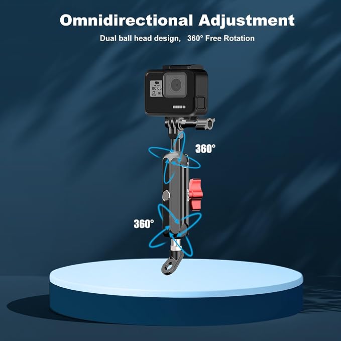 Clamp Mount for Action Camera, Super Camera Clamp Mount