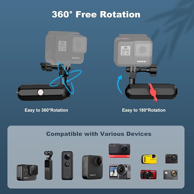 Clamp Mount for Action Camera, Super Camera Clamp Mount