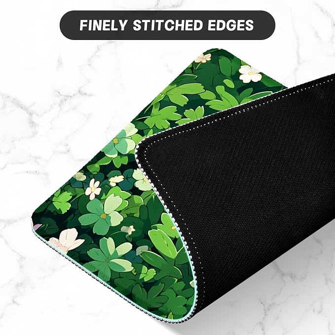 ITNRSIIET Mouse Pad with Stitched Edge Premium Textured Smooth Precise