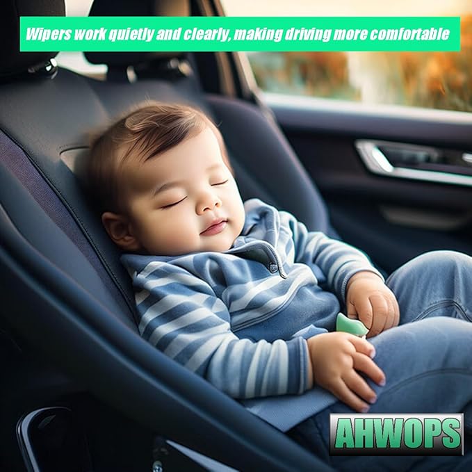 3 Wiper Front and Rear Wiper Blades for Honda Odyssey 2005-2021, OE Original Style (26″/22″ Front/16″ Rear) For My Car