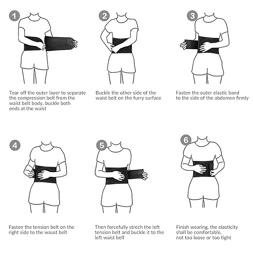 Back Support with Magnet, Tourmaline Magnetic Back Braces for Lower Back Pain Relief, Self Heating & Soothing Back Support Belt, Lumbar Support Belt for Herniated Disc/Sciatica (Large)