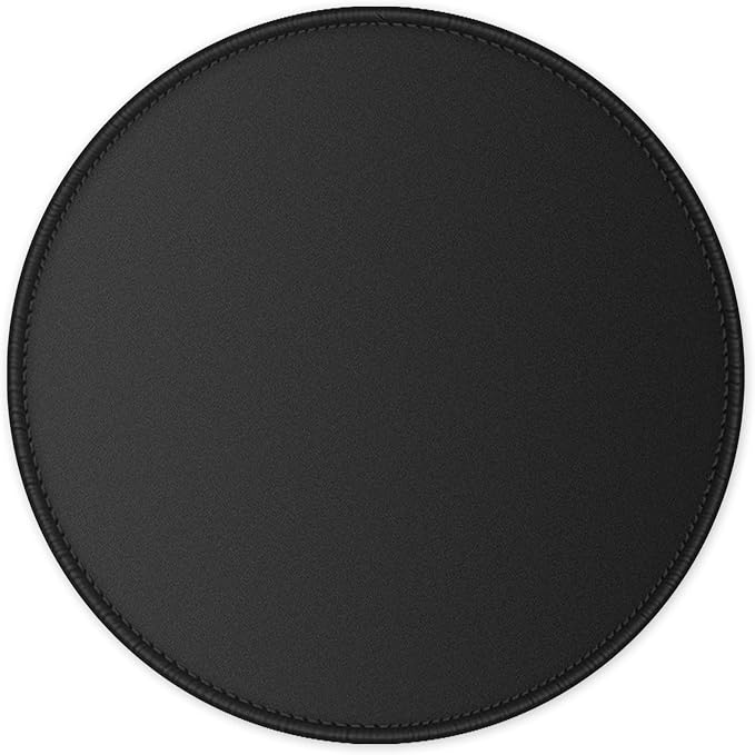 ITNRSIIET Round Mouse Pad with Stitched Edge Premium-Textured Waterproof