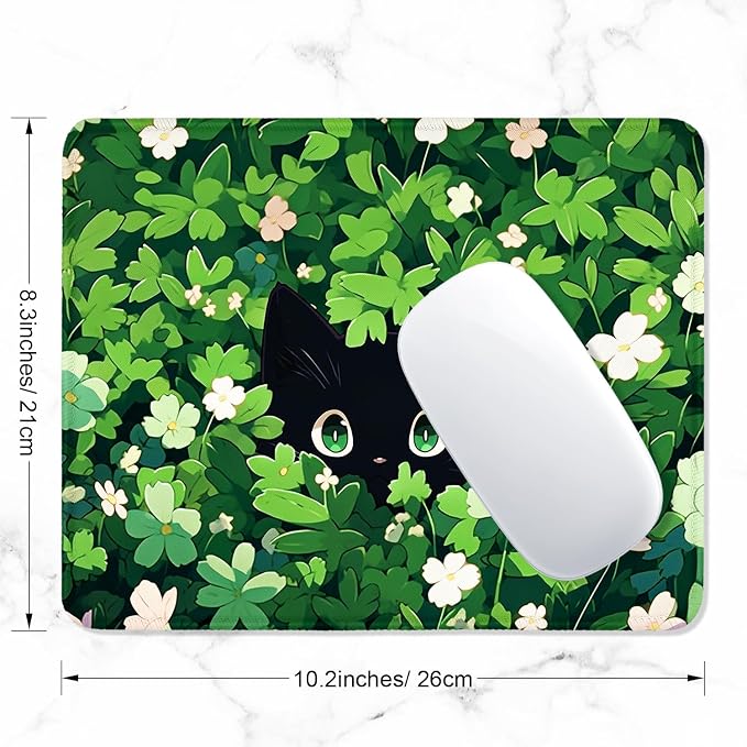 ITNRSIIET Mouse Pad with Stitched Edge Premium Textured Smooth Precise
