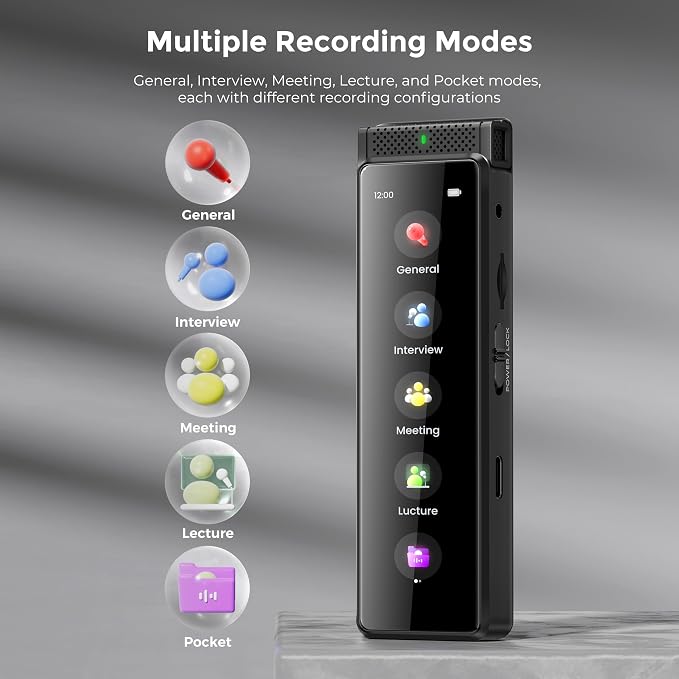 136GB Digital Voice Recorder