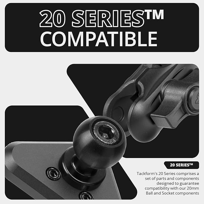 Tackform Link Vent Phone Mount Compatible with 2015-2020 Ford F-150, 2017-2021 Super Duty, 2018-2021 Expedition | Aluminum | Universal Magnetic Holder | 2" Arm | Pink Knob | (NOT MAGSAFE Compatible)