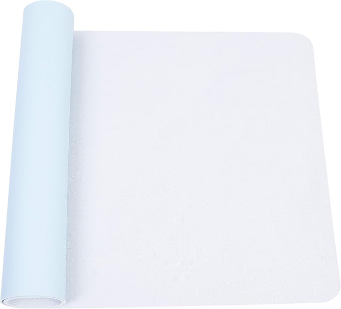 YSAGi Non-Slip Leather Desk Pad L Size, Waterproof Laptop Computer Desk