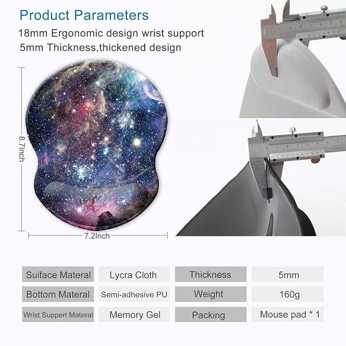 ITNRSIIET Ergonomic Mouse Pad