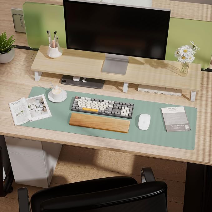 Aothia Leather Desk Pad Protector