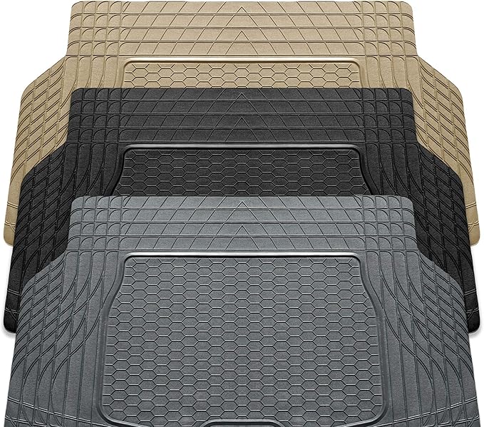 FH Group ClimaProof Universal Cargo Mat ā All-Weather, Trimmable Trunk Mat (55" W x 31.5" D) ā Fits Most Cars, SUVs & Trucks ā Beige