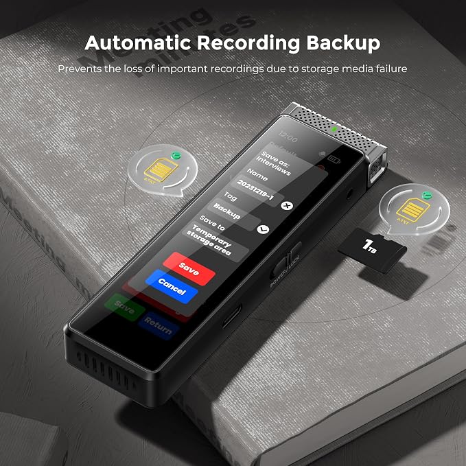 136GB Digital Voice Recorder