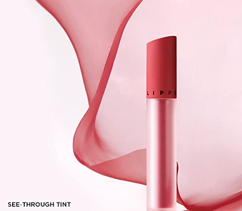 JUNG SAEM MOOL LIP-PRESSION See-Through Tint 0.14 Fl Oz, Soft Blurred Velvet Tint with Lightweight Long lasting Hydration, Seamless Fit Texture, Mood Tone Color, Korean Lip Makeup (MUHLY ROBE)