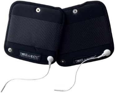Electric Muscle Stimulator Garment Electrodes TENS Multi Functional Therapy Waist and Back Belt – (EMS/TENS Unit NOT Included)