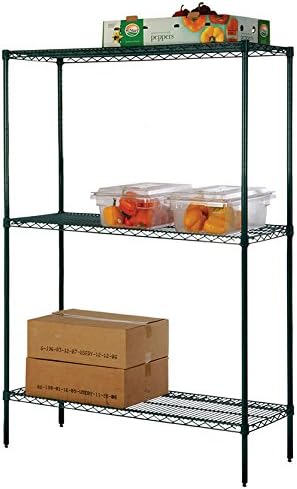 Omega 14" Deep x 30" Wide x 80" High 3 Tier Freezer Starter Shelving Unit