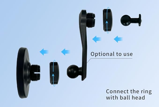 Car Phone Mount for Ford Focus MK3/MK3.5 (2012–2018) RS/SE/ST,MagSafe Compatible Magnetic Phone Holder with 360° Rotation,Firm & Stable Grip,Custom Vehicle-Specific Accessory Optimized for Ford Focus