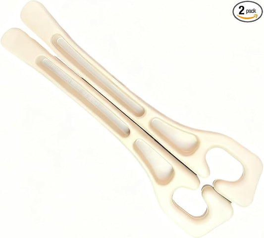2-Pack Universal Car Seat Gap Filler - Car Seat Gap Filler Organizer & Blocker to Stop Phone, Keys from Dropping Between Seat Console (Beige)