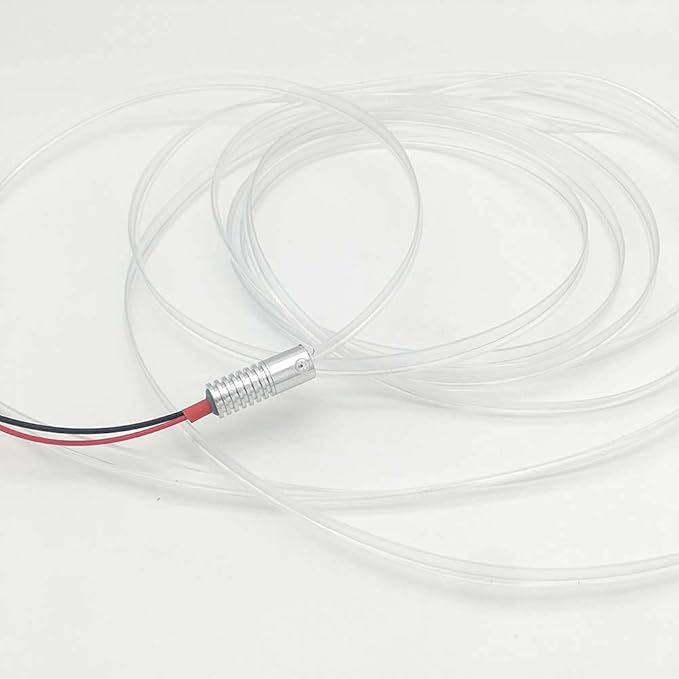 2mm 5meters Car Home LED Ambient Plastic Optic Fiber Light Source Kit Tool Free (5V USB,Blue)