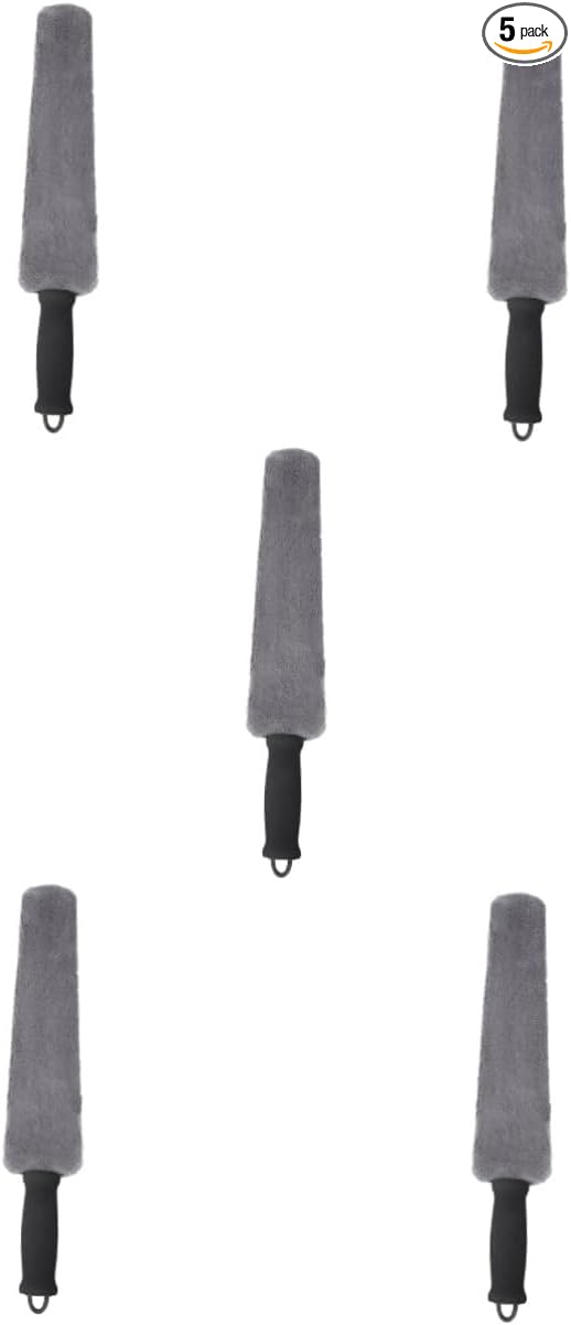 Zerodeko 5pcs Car Vent Cleaner Brush Soft Bristles Mini Duster for Automotive Air Conditioner Outlets Compact Detailing Tool for Efficient Car Interior Cleaning