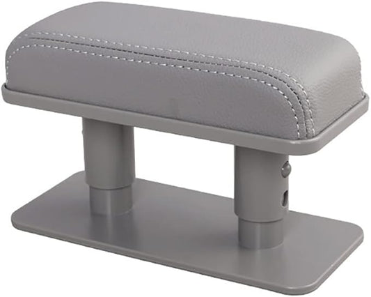Car Driver Arm Pad Cushion Car Center Console Elbow Cushion Pad Car Door Armrest Rest Pad Adjustable Height Comfort Universal Fit for Most Car, Gray