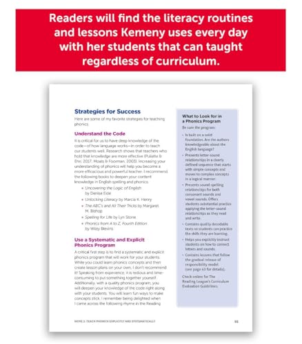 7 Mighty Moves: Research-Backed, Classroom-Tested Strategies to Ensure K-to-3 Reading Success (The Science of Reading in Practice)