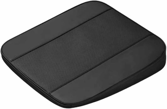 Car Seat Cushion for Ford F150(7seats) 2017-2023, Nonslip Driving Comfort and Breathable Lumbar Support Pad Sciatica and Back Pain Relief,Black-4 cm