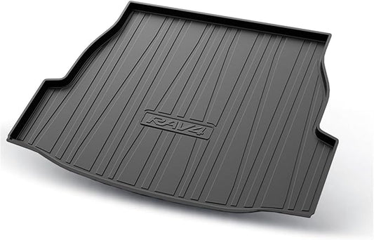 Cargo Liners Fits Toyota RAV4 2019-2023 Rear Trunk Floor Mats 3D Boot Tray All-Weather TPE Black