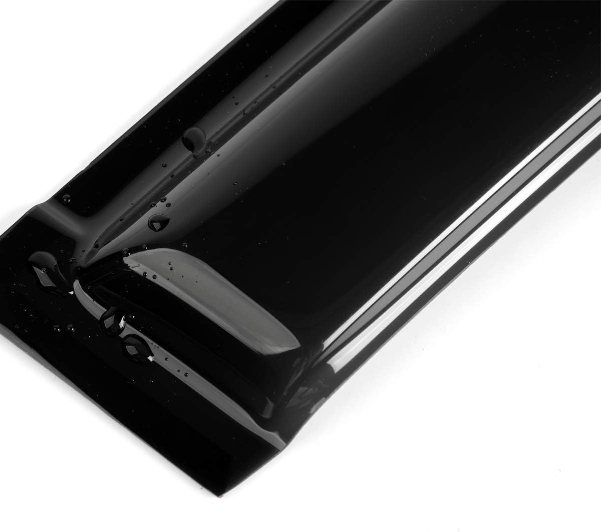4pcs Original Shatterproof Rainproof Outside Mount Style Side Wind Deflectors for Explorer 20-25,Sun Rain Guards,Nice Looking Vent Window Visors Fit for Ford Explorer 2020-2025 94332