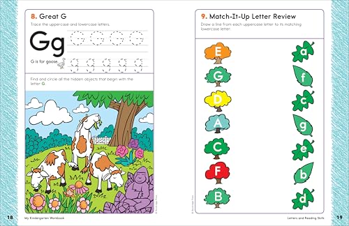 My Kindergarten Workbook: 101 Games and Activities to Support Kindergarten Skills, for Kids Ages 5-6 (My Workbook)