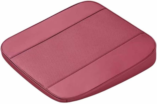 Car Seat Cushion for Ford F150(7seats) 2017-2023, Nonslip Driving Comfort and Breathable Lumbar Support Pad Sciatica and Back Pain Relief,Red-4 cm