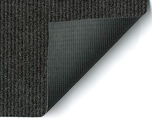 KOECKRITZ Heavy Duty Durable All Weather Indoor/Outdoor Non Slip Entrance Mat Rugs and Runners for Office Business Building Home Garage Front Door (6' x 8', Charcoal)