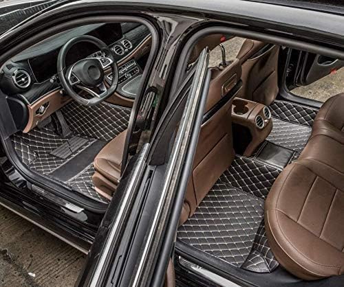Custom Car Floor Mats Custom Logo/Pattern for SUV Van Truck Sedan Coupe Car Mats Full Surrouded Floor Mat All Weather Waterproof and Anti-Slip Protection Car Floor Liners(Purple)