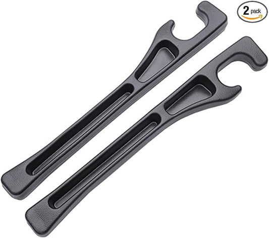 Car Seat Gap Filler Organizer, Universal Fit, Black, PU Leather, 2 Pack with Storage Pockets
