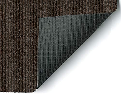 KOECKRITZ Heavy Duty Durable All Weather Indoor/Outdoor Non Slip Entrance Mat Rugs and Runners for Office Business Building Home Garage Front Door (3' x 8', Brick)