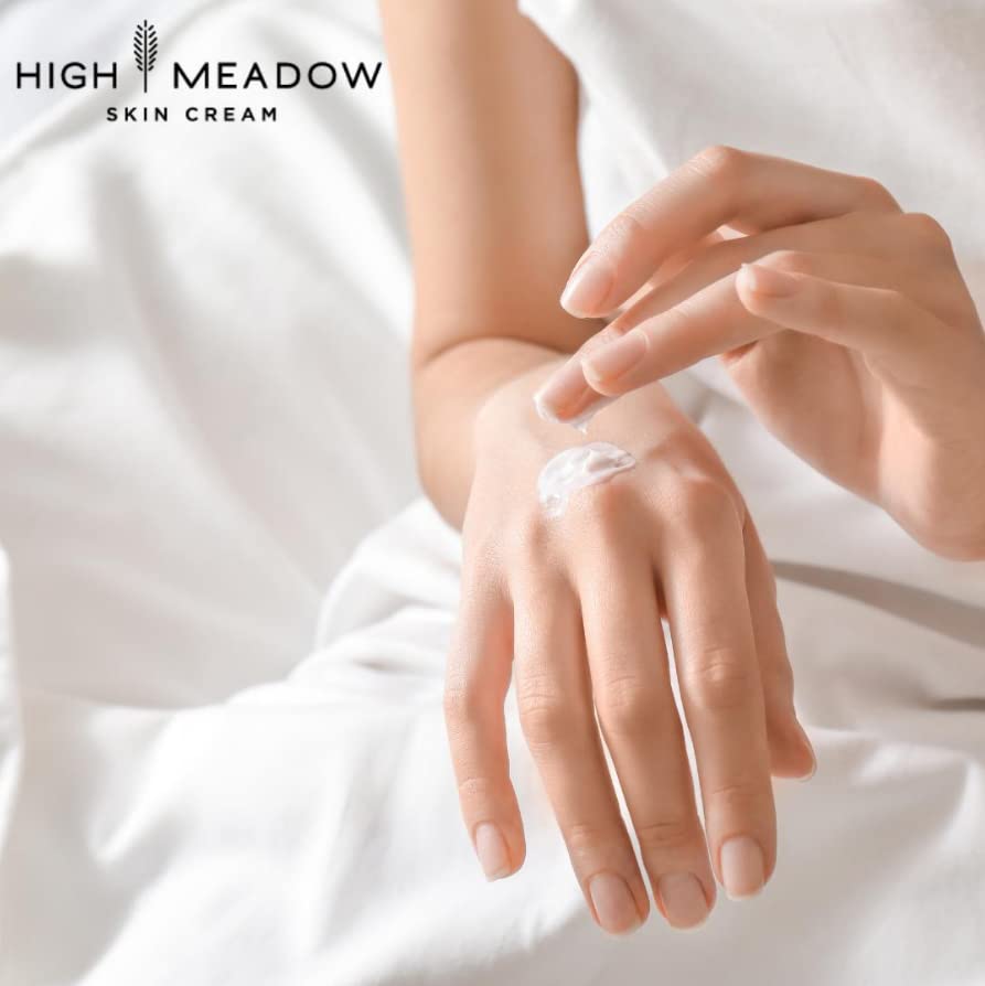 High Meadow Lanolin Skin Cream - Deep Hydration Formula for Soft, Radiant Skin Care-Repairs Dry and Cracked Skin on Hands, Feet & Elbows - Multi-Purpose Soothing Lotion - 2.0 Oz Unscented Moisturizer