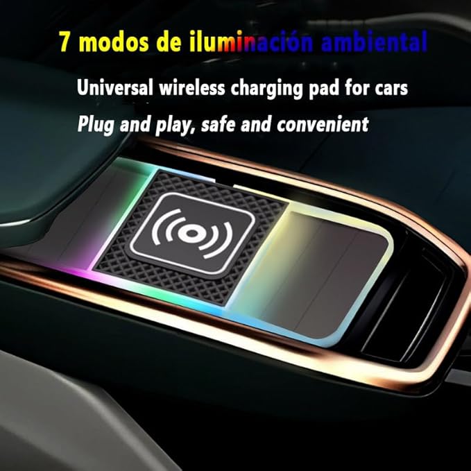 Car Charger for Jeep Wrangler 4xe/Grand Cherokee 4xe, 20W Fast Charging Pad, Type C/USB, Non-Slip Phone Charger Pad, Charger Mount Adapter, Car Accessories,30cm Cable Type-C Plug