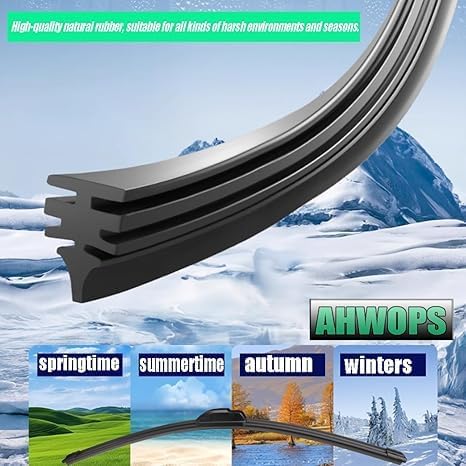 3 Wiper Front and Rear Wiper Blades for Jeep Commander 2006-2010, OE Original Style (18″/18″ Front/14″ Rear) For My Car