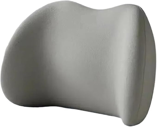 Car Neck Pillow and Lumbar Support Cushion - Memory Foam Backrest for Driver Seat Comfort(E)