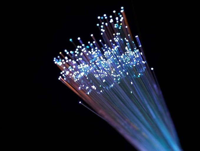 AKEPO End Glow Fiber Optic Light Cable 550pcs*13.1ft*Ф0.03in/0.75mm, PMMA Plastic Optical Cable for LED Star Ceiling Sky Light Kit and Fiber Optical Lighting Decoration (Without Light Source)