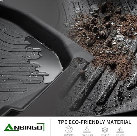 ANBINGO®-Floor Mats & Cargo Liner for 2016-2021 Grand Cherokee/Grand Cherokee WK 2022 2023 (Not for L) All Weather Grand Cherokee Floor Liner Trunk Mat TPE Accessories