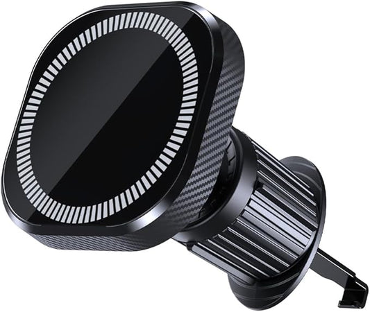 Car Magnetic Phone Holder for Air Vent, 360° Rotation Hands Free Automotive Phone Mount with Strong Magnet and Upgrade Hook, Compatible with 11 12 13 14 15 Pro Max, Universal Fit