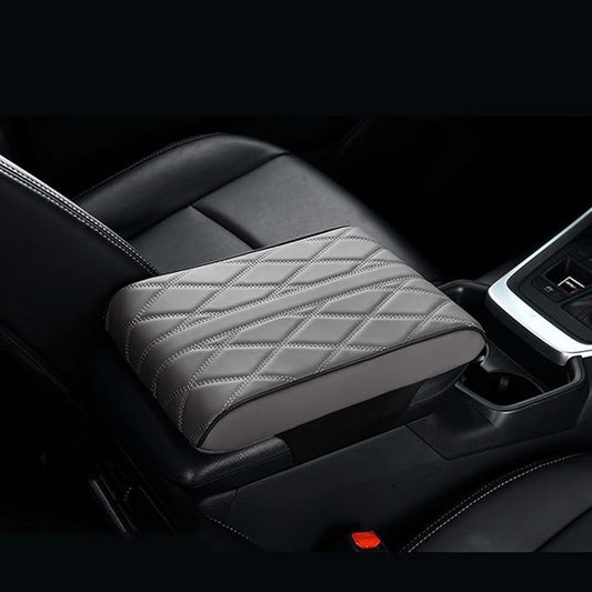 Car Center Console Cover for Infiniti FX35/FX37 2003-2017 S50/S51,Car Armrest Box Cushion,Center Console Cover,Car Armrest Sest Box Cover Protector,Leather Car Armrest Cover Protector