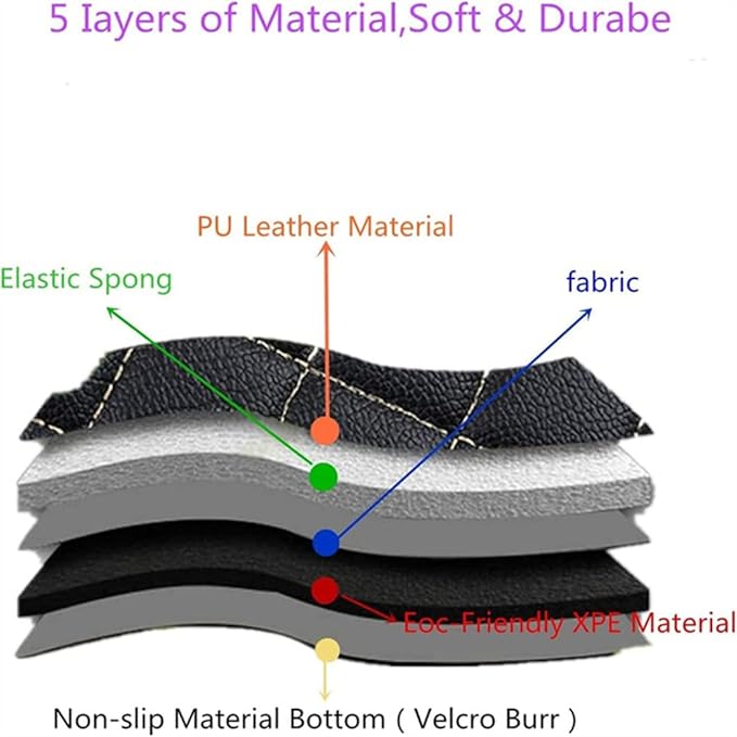 Custom Car Mats All Weather Fit Automotive Floor Mats PU Leather Protector Mat for Most Sedan, SUV, Truck Floor Mats (Black Beige)