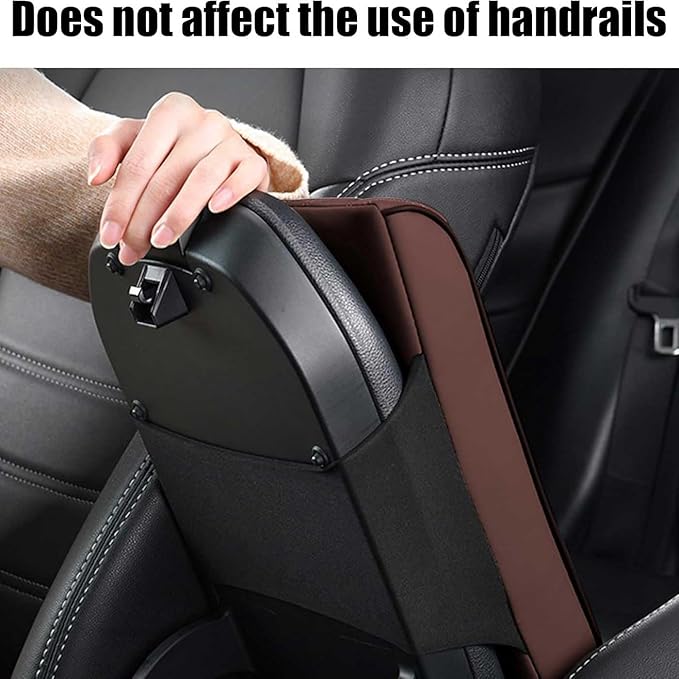 Car Armrest Cushion for Nissan Murano III (Z52) 2015-2017 2018 2020 2021 2022 2023, Car Armrest Pad Soft Leather Car Center Console Cover Car Interior Accessories,C-Red
