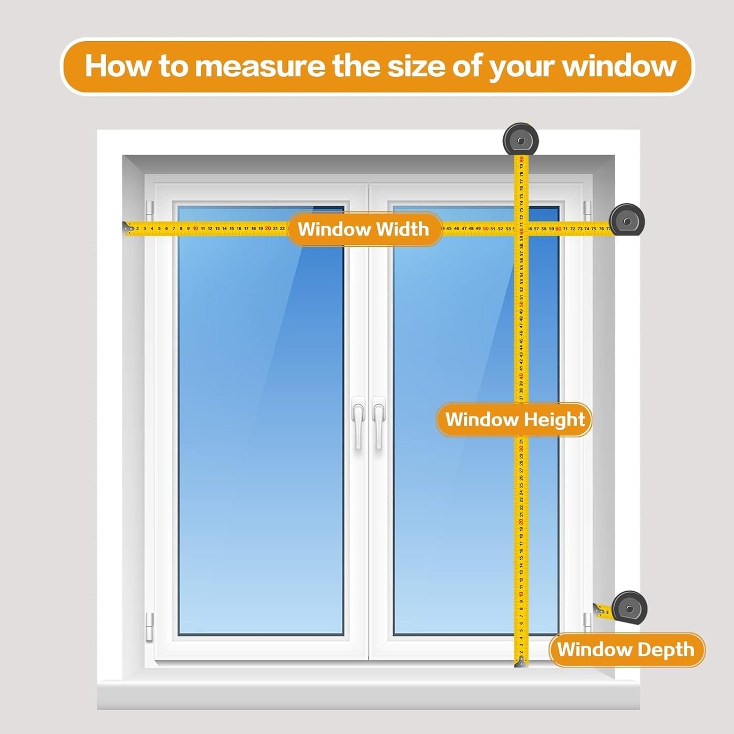 Persilux Cordless Zebra Blinds for Windows, Roller Shades for Windows (34.5" W x 64" H, White) Dual Layer Fabric for Day and Night,Room Darkening Shades for Home, Office, Bedroom and Living Room