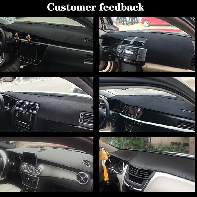 Dashboard Covers for Patriot 2010-2017,Premium Printed Flannel Fabric Anti-Glare & Non-Slip Dash Pad,Custom Fit,Printed Flannel