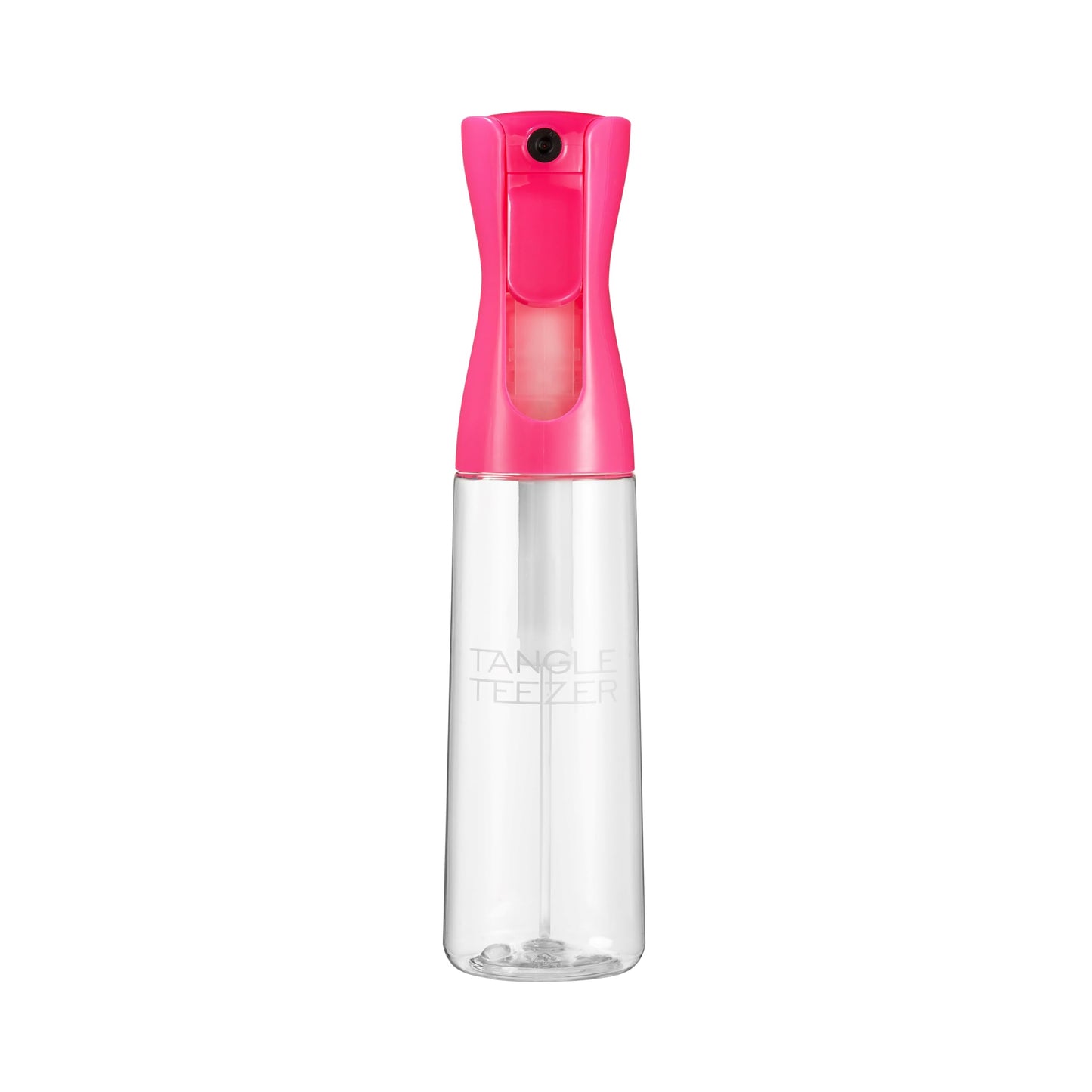 TANGLE TEEZER Fine Mist Continuous Spray Bottle, Reusable and Refillable, for Hair Detangling and Styling, 10.1 oz, Black